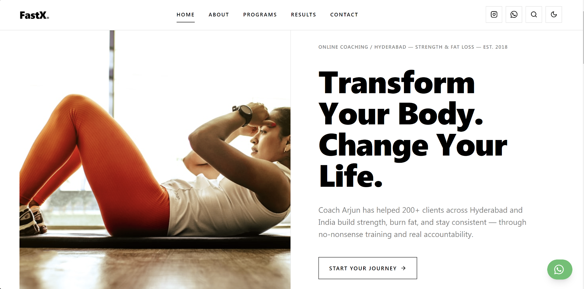 Local Business Website preview